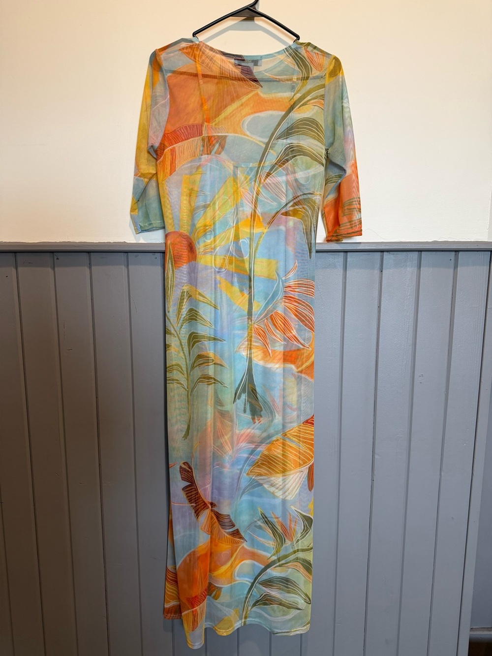 Never Filly Dressed Sheer Dress